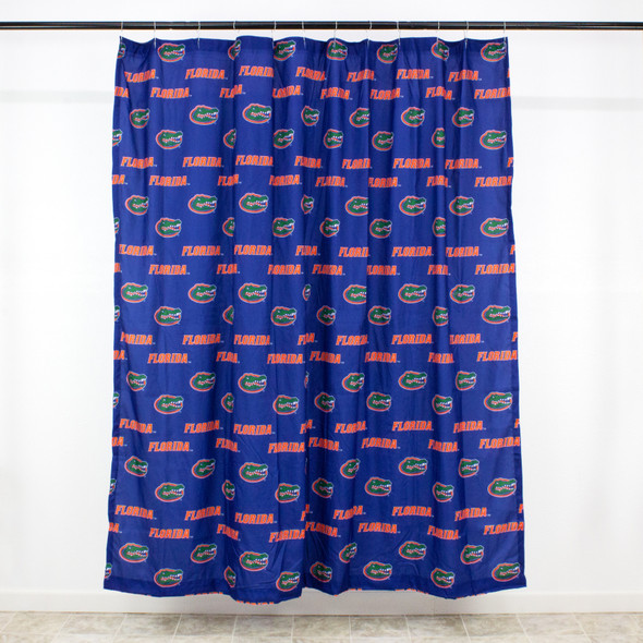 Florida Gators Printed Shower Curtain Cover | College Covers | FLOSC