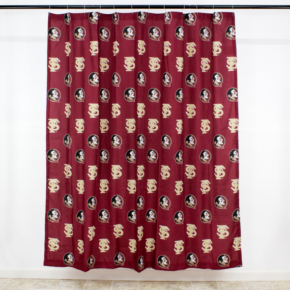 FSU Seminoles Printed Shower Curtain Cover | College Covers | FSUSC FSU Seminoles Printed Shower Curtain Cover | College Covers | FSUSC