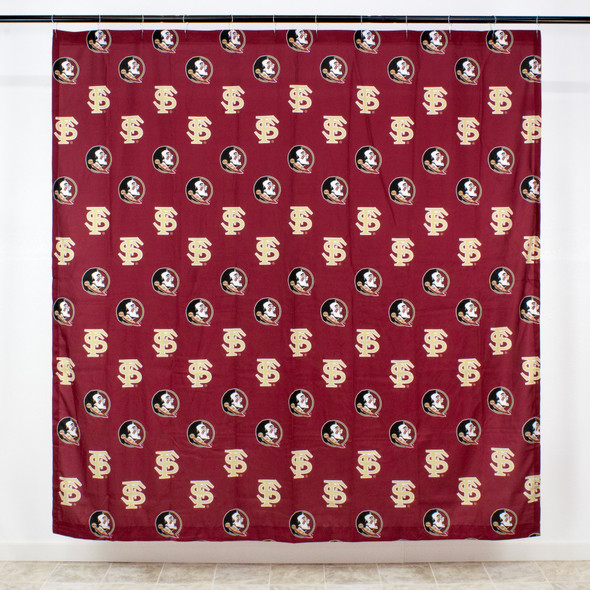 FSU Seminoles Printed Shower Curtain Cover | College Covers | FSUSC FSU Seminoles Printed Shower Curtain Cover | College Covers | FSUSC