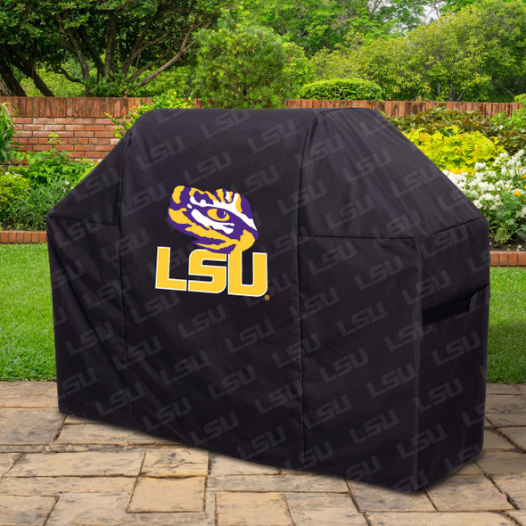 LSU Tigers Heavy Duty Grill Cover