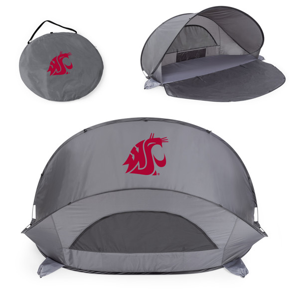 Washington State Cougars Manta Sun Shelter | Picnic Time | 113-00-105-634-0