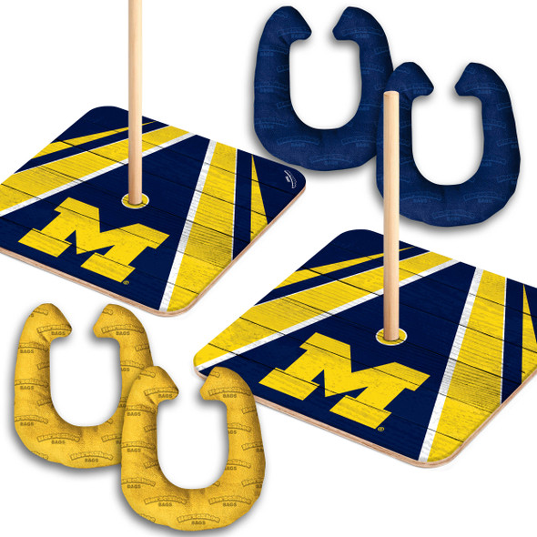 Michigan Wolverines Horseshoe Bag Game | You the Fan | 4607428