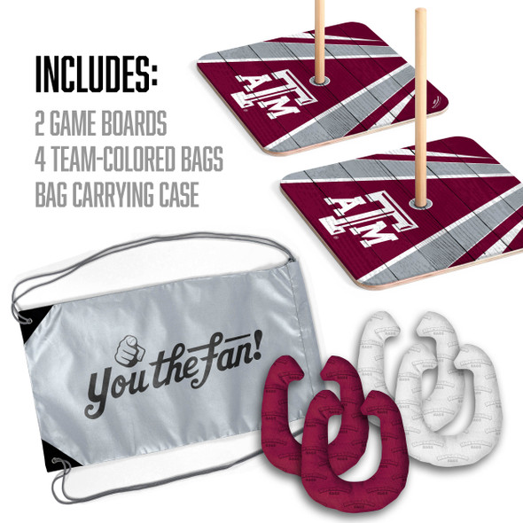 Texas A&M Aggies Horseshoe Bag Game | You the Fan | 4607534 Texas A&M Aggies Horseshoe Bag Game | You the Fan | 4607534