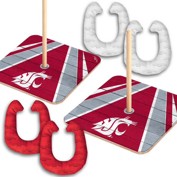 Washington State Cougars Horseshoe Bag Game | You the Fan | 4617625