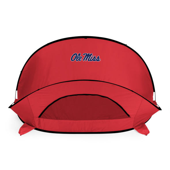 Mississippi Rebels Manta Sun Shelter - Red | Picnic Time | 113-00-100-374-0