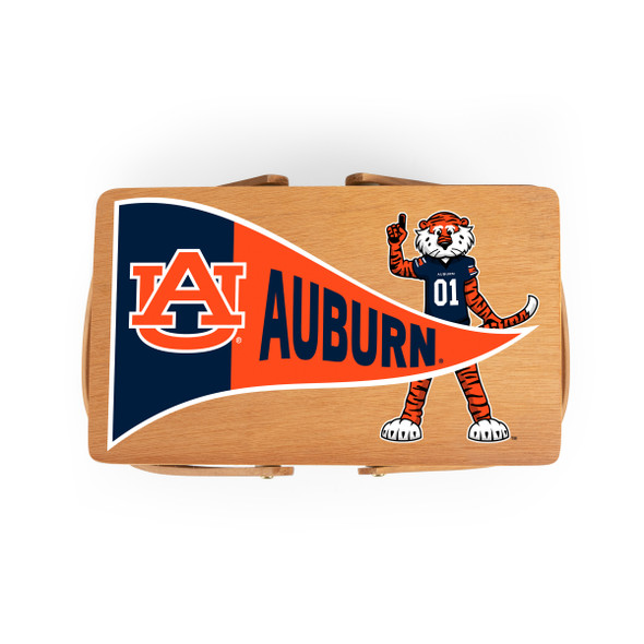 Auburn Tigers Poppy Personal Picnic Basket | Picnic Time | 124-00-299-044-0