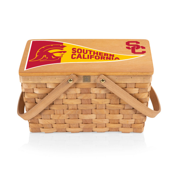 USC Trojans Poppy Personal Picnic Basket | Picnic Time | 124-00-299-094-0