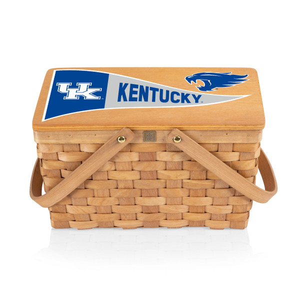 Kentucky Wildcats Poppy Personal Picnic Basket | Picnic Time | 124-00-299-264-0 Kentucky Wildcats Poppy Personal Picnic Basket | Picnic Time | 124-00-299-264-0