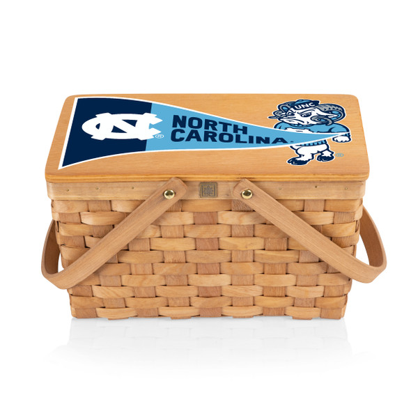 North Carolina Tar Heels Poppy Personal Picnic Basket | Picnic Time | 124-00-299-414-0