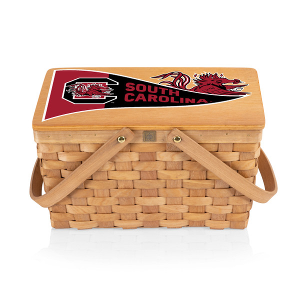 South Carolina Gamecocks Poppy Personal Picnic Basket | Picnic Time | 124-00-299-524-0