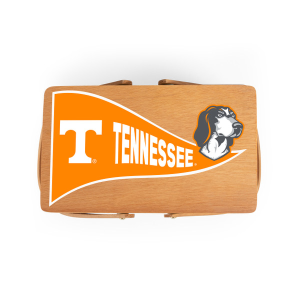 Tennessee Volunteers Poppy Personal Picnic Basket | Picnic Time | 124-00-299-554-0 Tennessee Volunteers Poppy Personal Picnic Basket | Picnic Time | 124-00-299-554-0