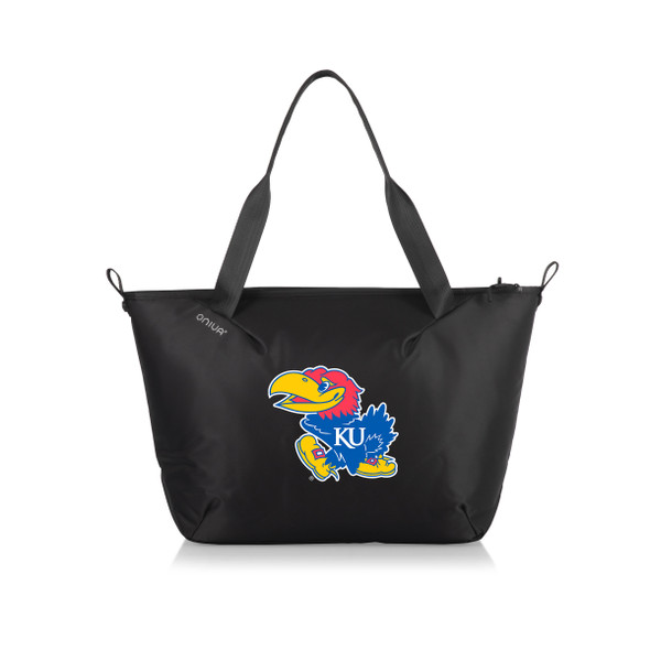 Kansas Jayhawks Eco-Friendly Recycled Cooler Tote Bag | Picnic Time | 516-01-179-246-0
