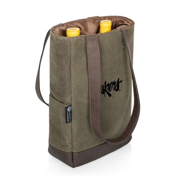 Nebraska Huskers 2 Bottle Insulated Wine Cooler Bag | Picnic Time | 536-02-140-404-0