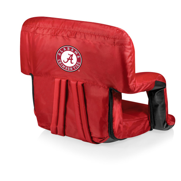Alabama Crimson Tide Ventura Portable Reclining Stadium Seat | Picnic Time | 618-00-100-004-0 Alabama Crimson Tide Ventura Portable Reclining Stadium Seat | Picnic Time | 618-00-100-004-0