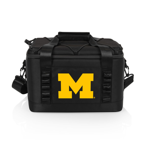 Michigan Wolverines 12-can Superthick Recycled Cooler | Picnic Time | 630-12-179-344-0