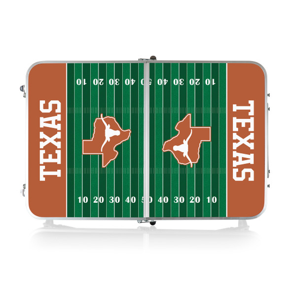 Texas Longhorns Concert Table Mini Portable Table | Picnic Time | 843-00-141-194-1
