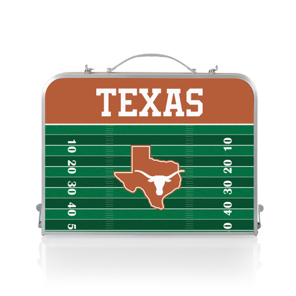 Texas Longhorns Concert Table Mini Portable Table | Picnic Time | 843-00-141-194-1