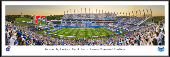 Kansas Jayhawks Football - Standard Frame