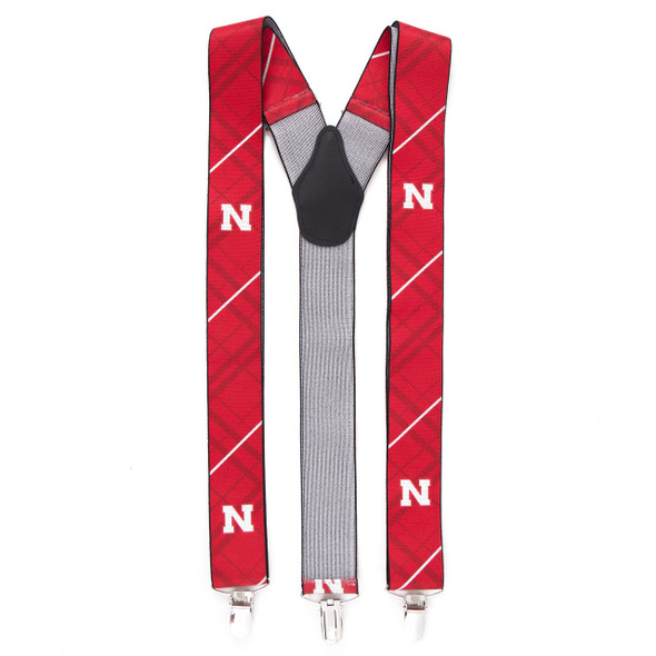 Nebraska Huskers Oxford Suspenders | Eagles Wings | 8087 Nebraska Huskers Oxford Suspenders | Eagles Wings | 8087