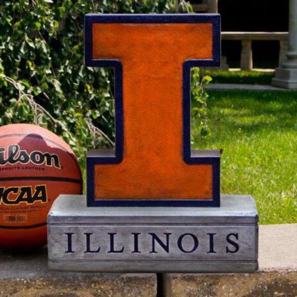 Illinois Fighting Illini Mascot Garden Statue | Stonecasters | 2999HT