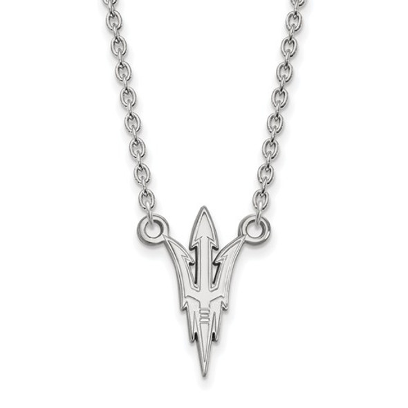 Arizona State Sun Devils Pitchfork Pendant Necklace | Logo Art | SS012AZS-18