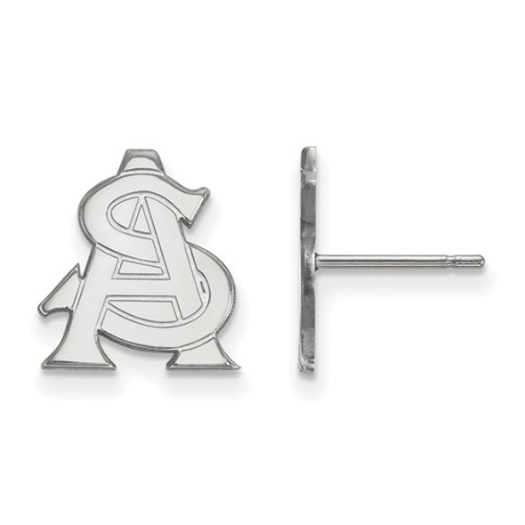 Arizona State University Logo Post Earrings | Logo Art | SS031AZS