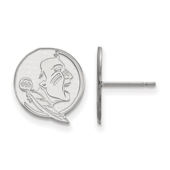 FSU Seminoles Sterling Silver Post Earrings | Logo Art | SS050FSU