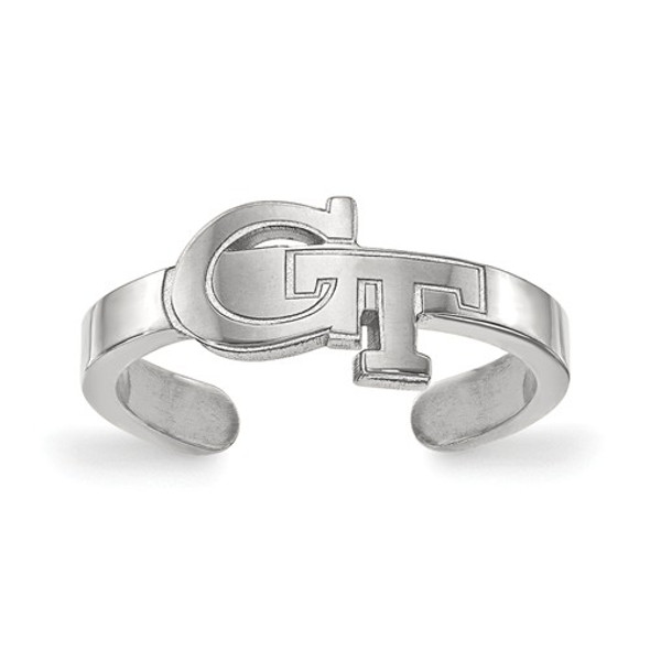 Georgia Tech Sterling Silver Toe Ring | Logo Art | SS023GT