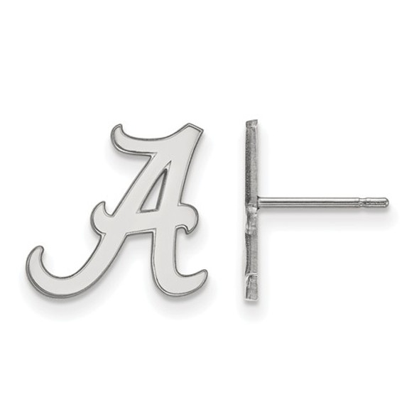 Alabama Crimson Tide A Sterling Silver Post Earrings | Logo Art | SS009UAL