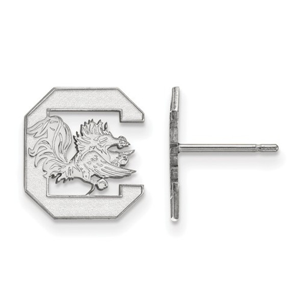 South Carolina C Gamecocks Sterling Post Earrings | Logo Art | SS009USO