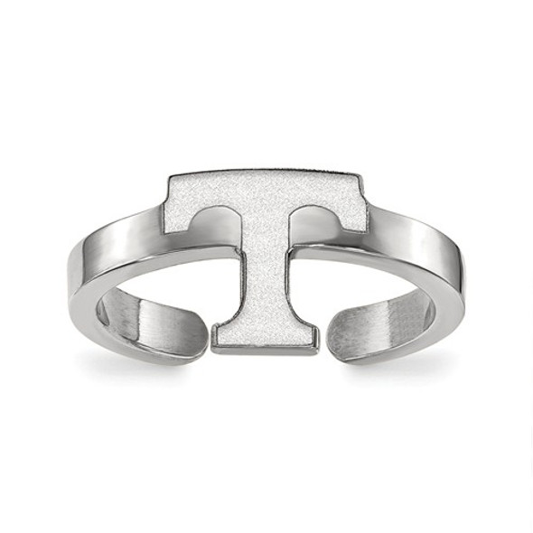 Tennessee Volunteers T Sterling Silver Toe Ring | Logo Art | SS029UTN