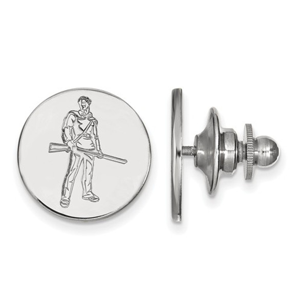 WV Mountaineers Mascot Sterling Silver Lapel Pin | Logo Art | SS062WVU