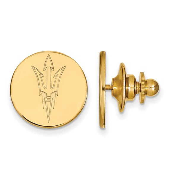 Arizona State Sun Devils 14K Gold Pitchfork Lapel Pin | Logo Art | 4Y009AZS