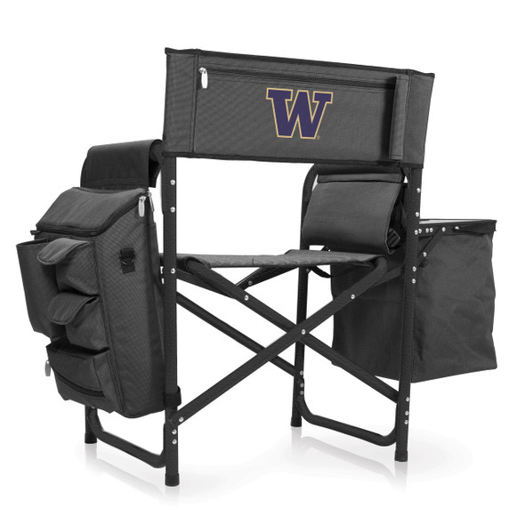 Washington Huskies Fusion Tailgating Chair | Picnic Time | 807-00-679-624-0