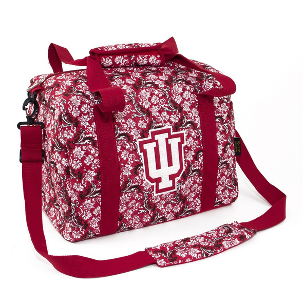 Indiana Hoosiers Quilted Cotton Mini Duffle Bag | Eagles Wings | 10238