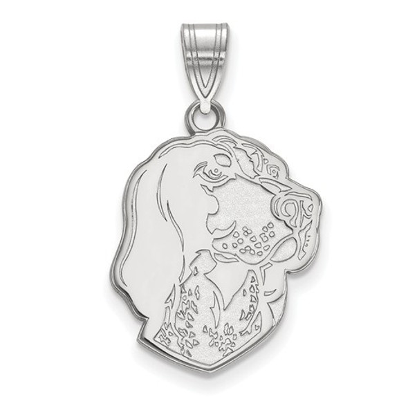 Tennessee Volunteers Smokey X Sterling Silver Pendant | Logo Art | SS070UTN