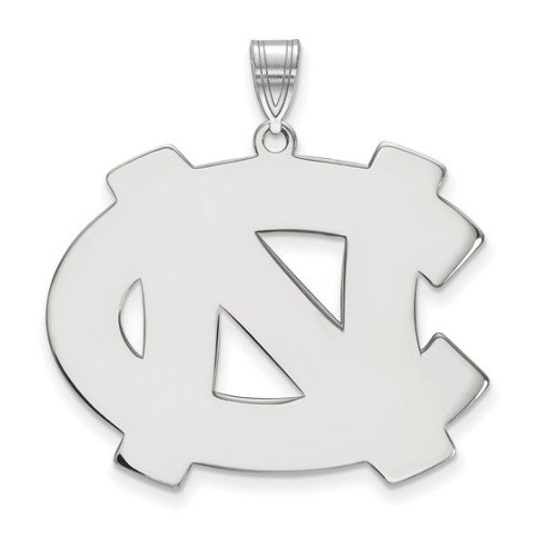UNC Tar Heels Sterling Silver Pendant | Logo Art | SS005UNC