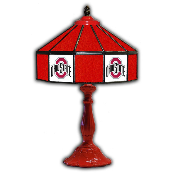 Ohio State Buckeyes 21 in Glass Table Lamp | IPI359-3015