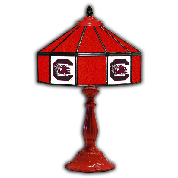 South Carolina Gamecocks 21 in Glass Table Lamp | IPI359-3036