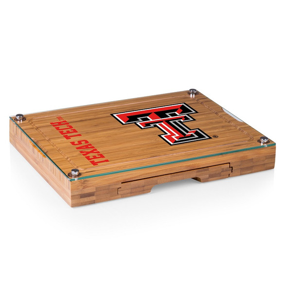 Texas Tech Red Raiders Concerto Bamboo Cutting Board | Picnic Time | 919-00-505-574-0