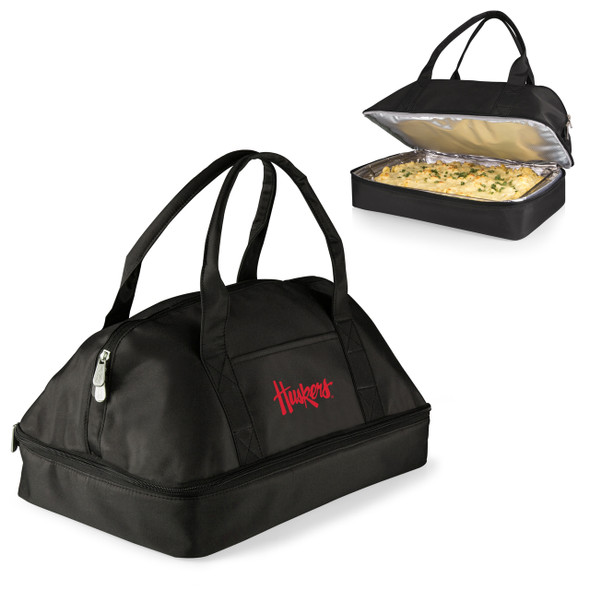 Nebraska Huskers Potluck Casserole Tote | Picnic Time | 650-00-175-404-0