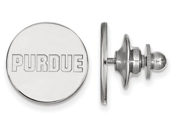 Purdue University Logo Sterling Silver Lapel Pin | Logo Art | SS071PU