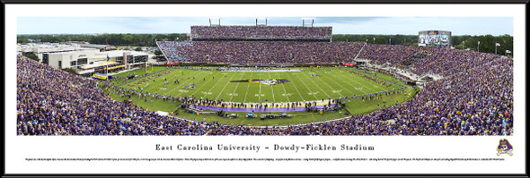 East Carolina Pirates Standard Frame Panoramic Photo | Blakeway | ECU2F
