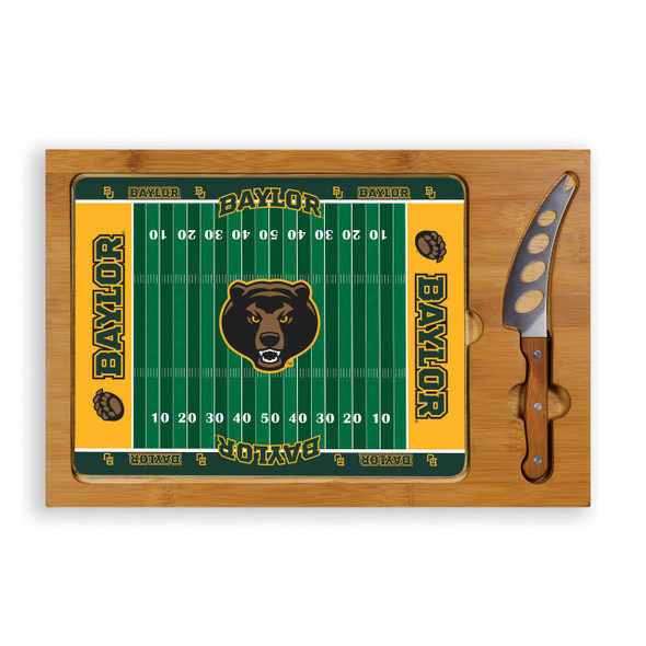 Baylor Bears Icon Cheese Tray | Picnic Time | 910-00-505-924-0-1