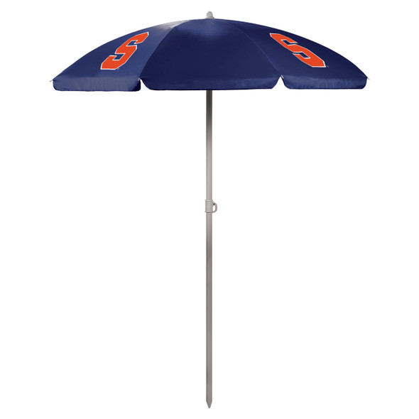 Syracuse Orange Beach Umbrella | Picnic Time | 822-00-138-544-0