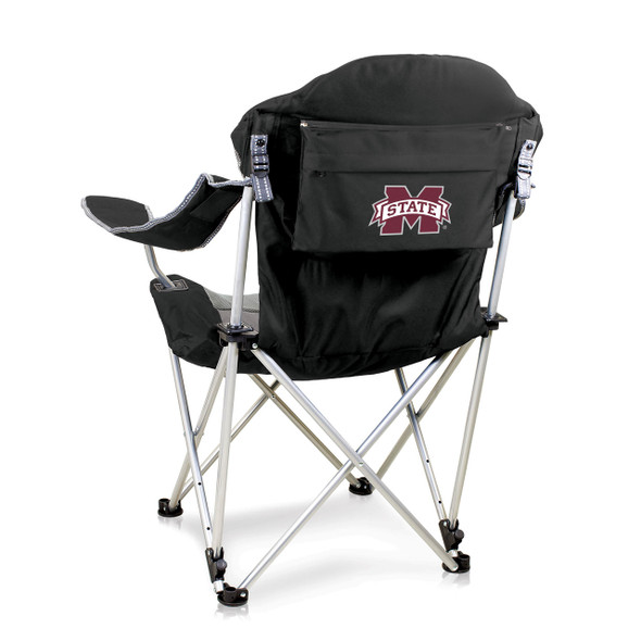 Mississippi St. Bulldogs Reclining Camp Chair | Picnic Time | 803-00-175-384-0