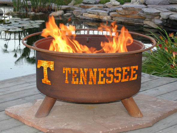 Tennessee Volunteers Portable Fire Pit Grill | Patina | F230-1