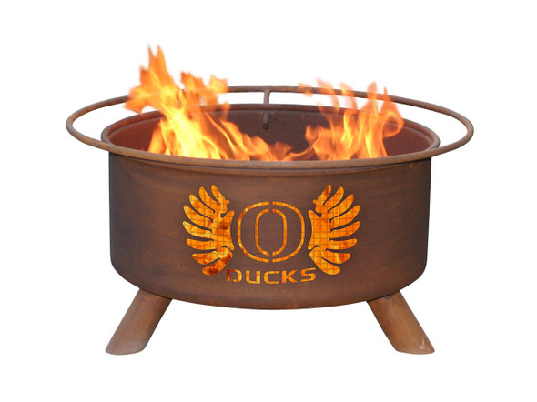 Oregon Ducks Portable Fire Pit Grill | Patina | F245