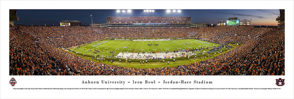 Auburn Tigers Panoramic Photo Print - 50 Yard Line | Blakeway | AUB4