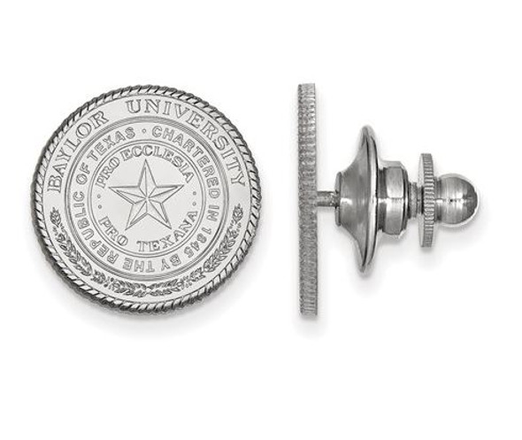 Baylor Bears Sterling Silver Lapel Pin | Logo Art | SS039BU